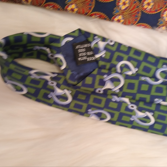 Auth vintage lot Gucci versace Dior ties - Picture 6 of 11